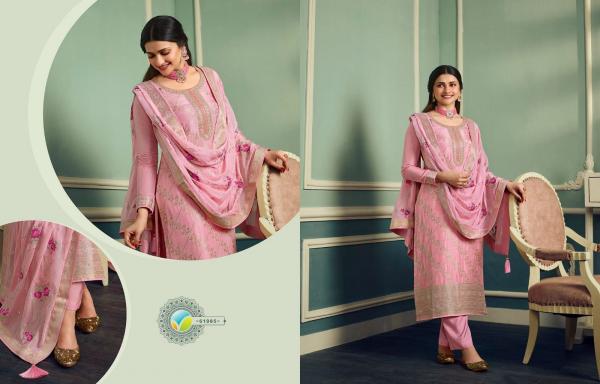 Vinay Kaseesh Aarzoo 2 Dola Silk Designer Dress Material Collection